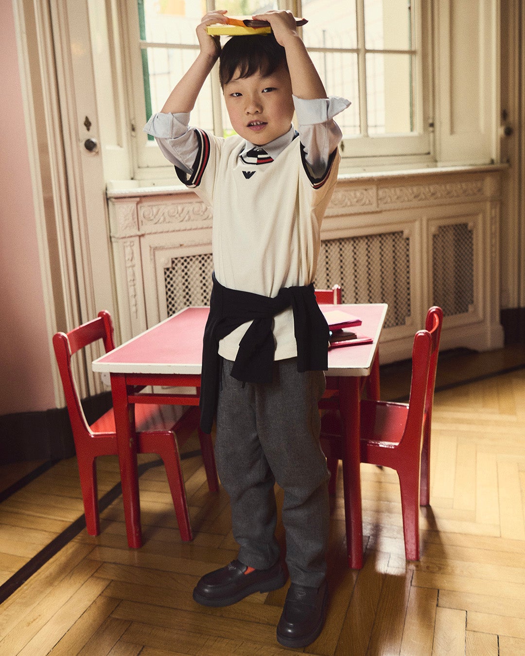 Emporio Armani FW24 Digital Catalog Junior Editorial Page
