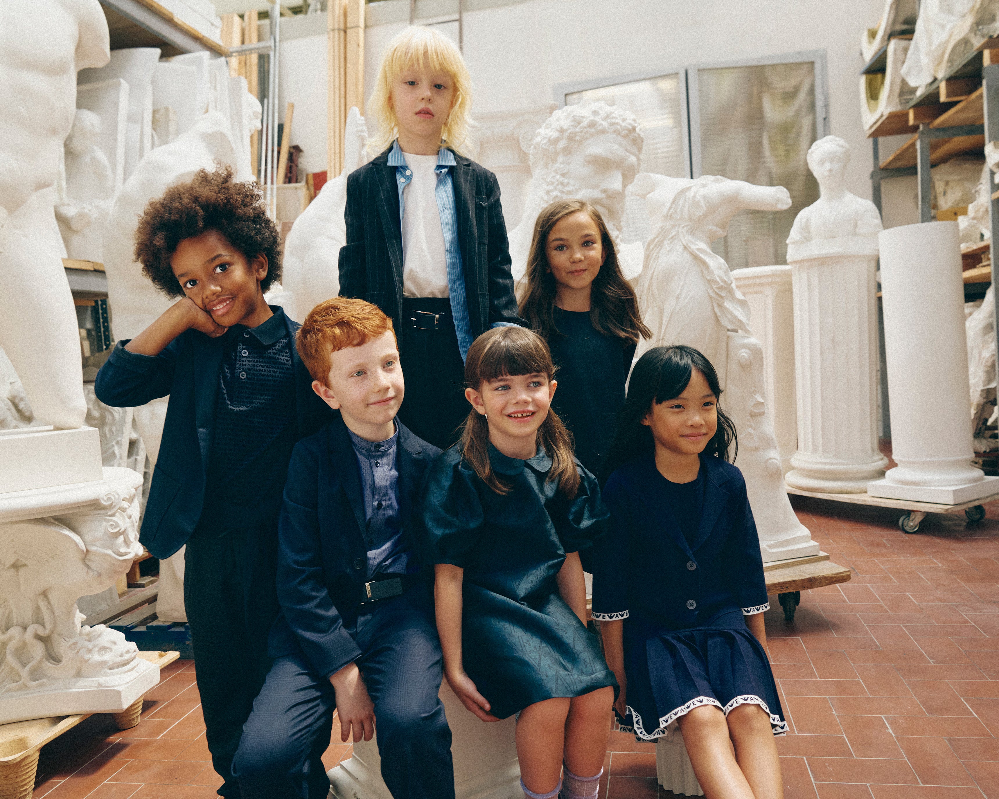 アルマーニジュニア セール 118cm 卒園式 入学式 アルマーニ