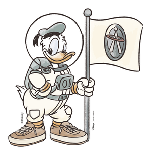 Disney-Paperino-bandiera