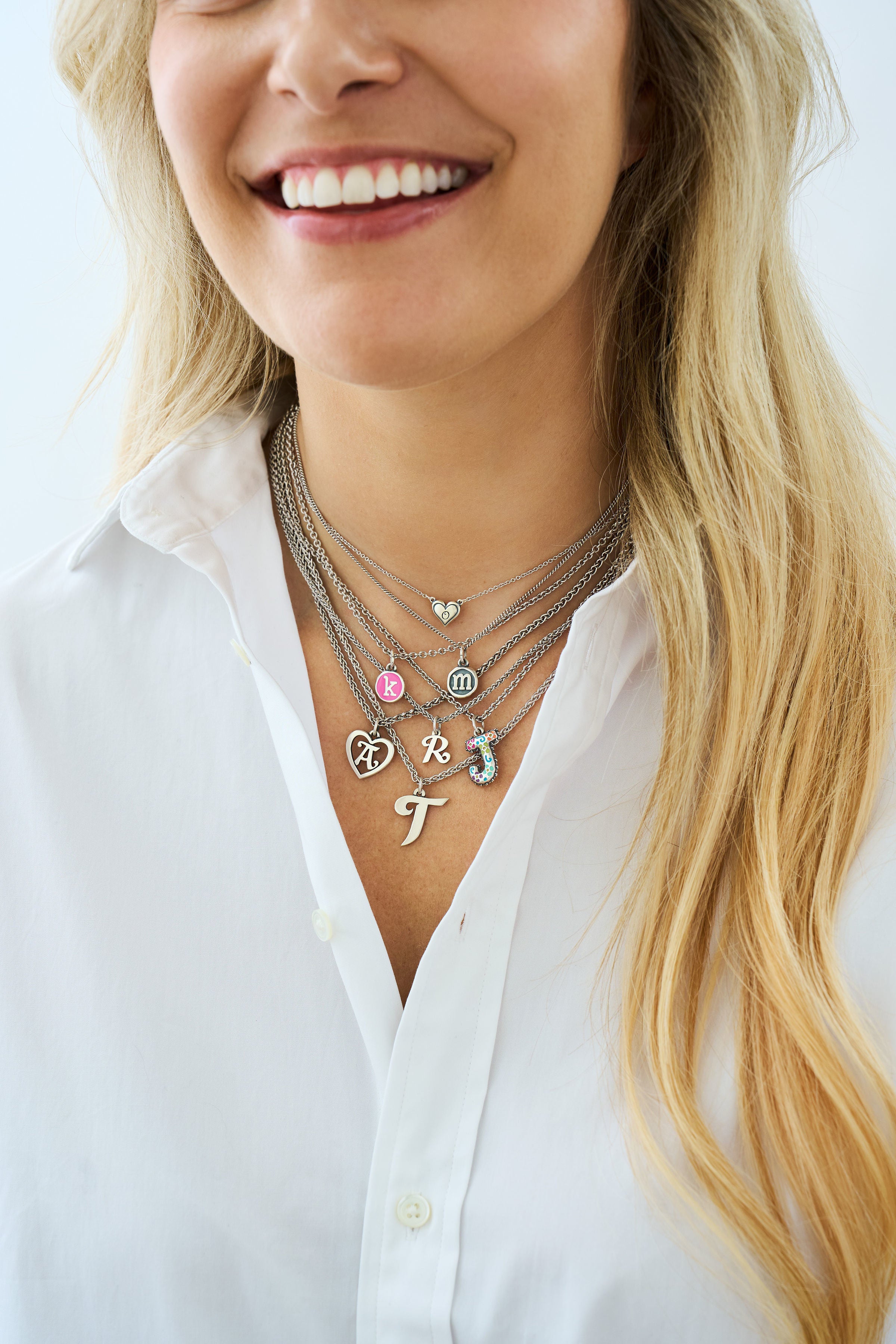 James Avery_Initial Necklaces