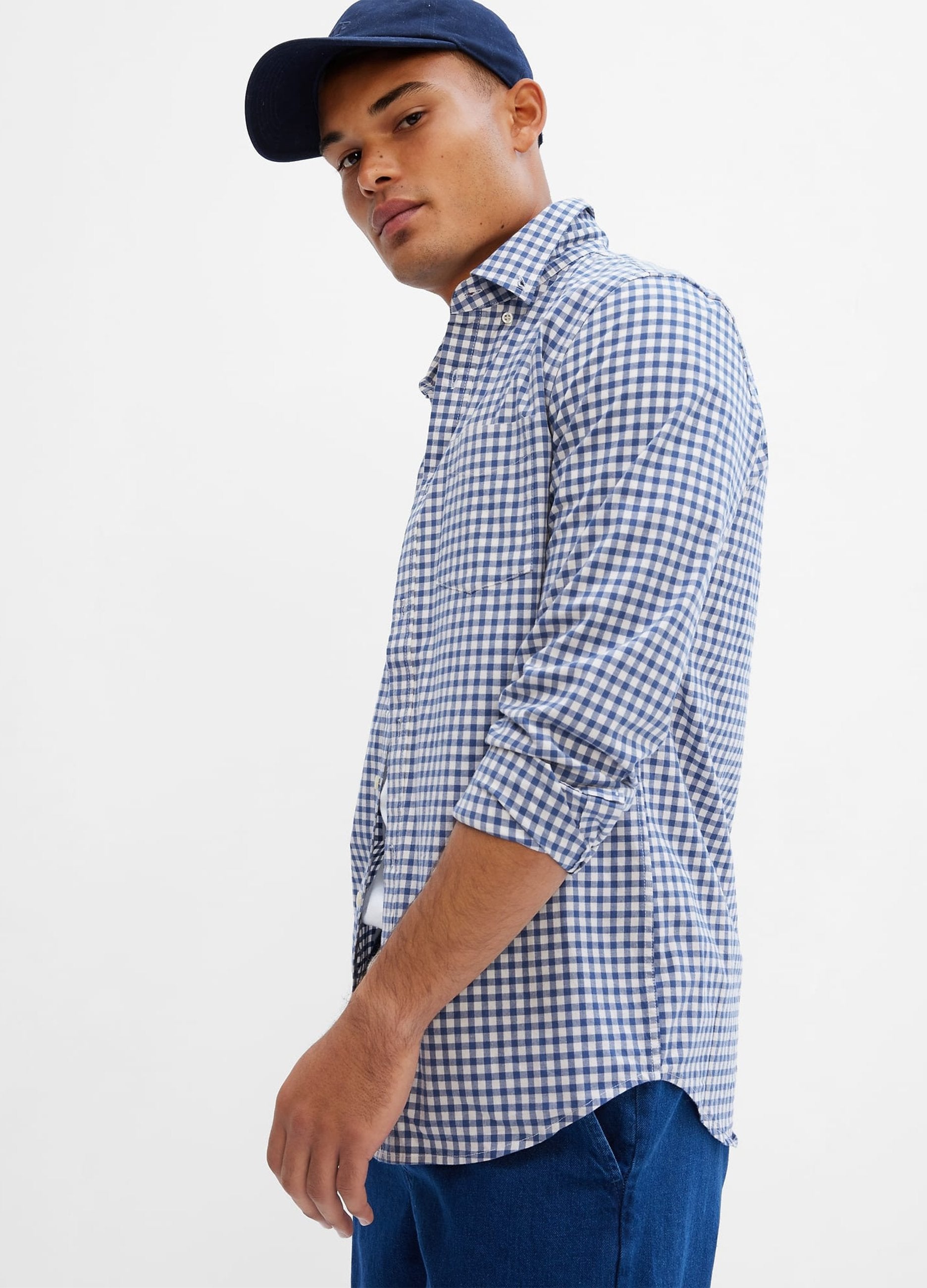 Camicia Slim Fit A Quadretti