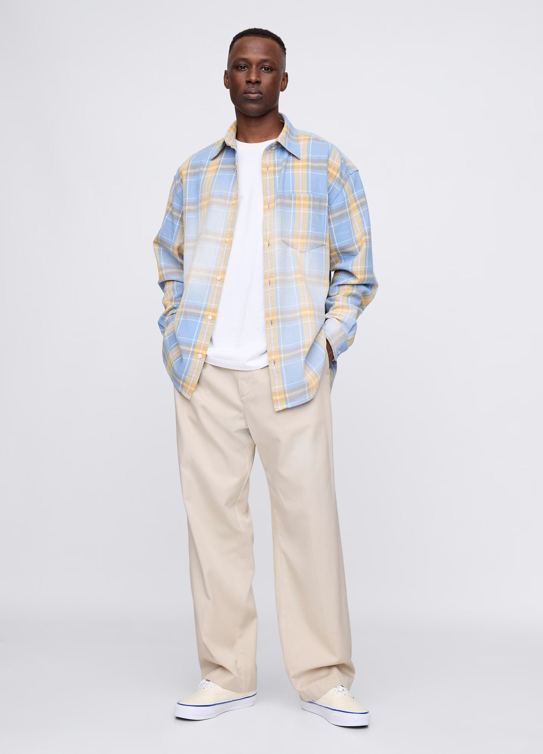 Pantaloni A Gamba Larga