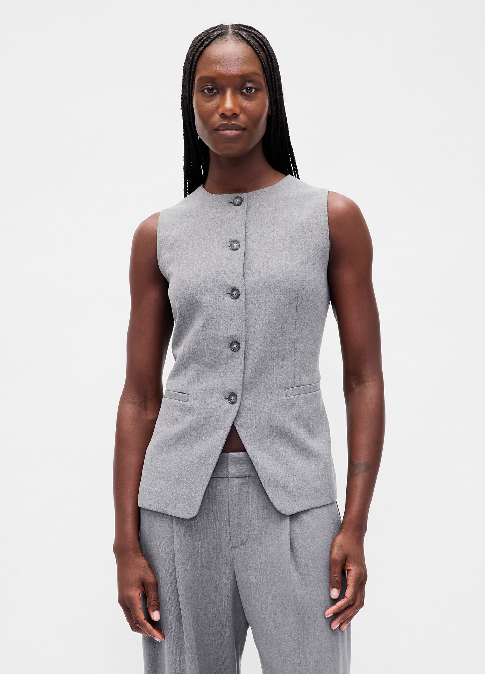 Gilet In Tessuto