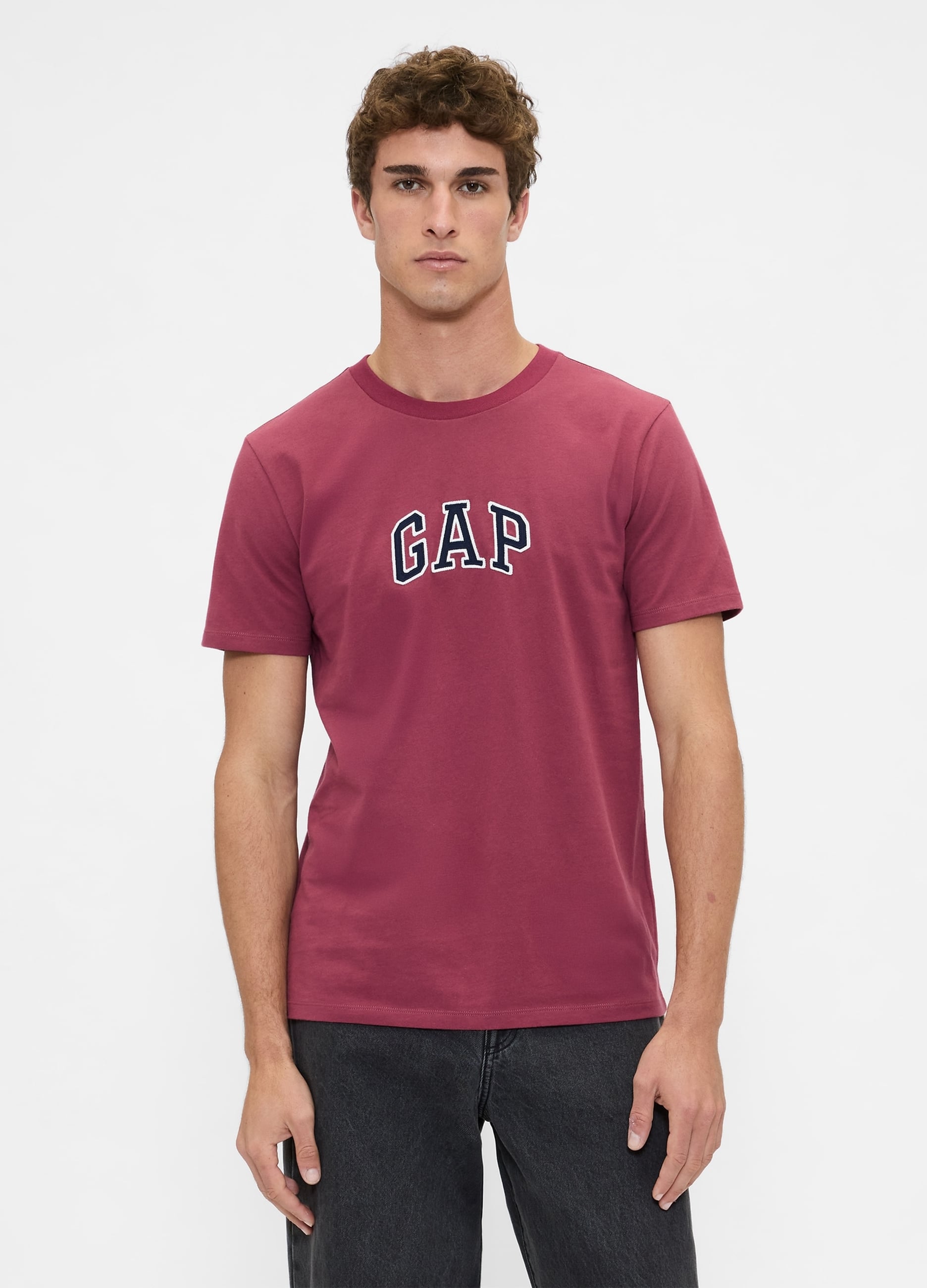 T-shirt In Cotone Con Logo Gap