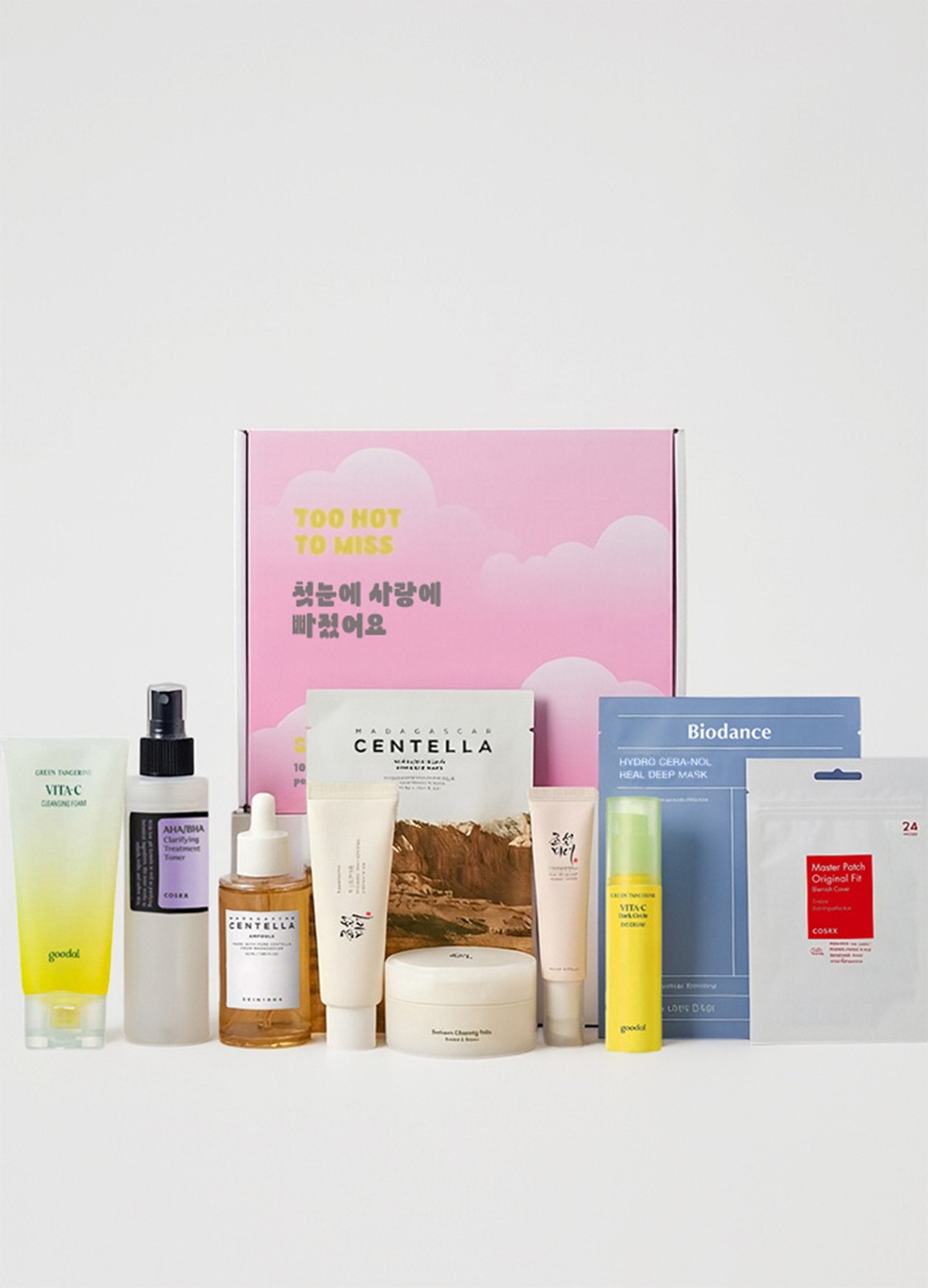 K-beauty Box Too Hot To Miss 10 Prodotti Skincare Coreana - Valore Reale € 147