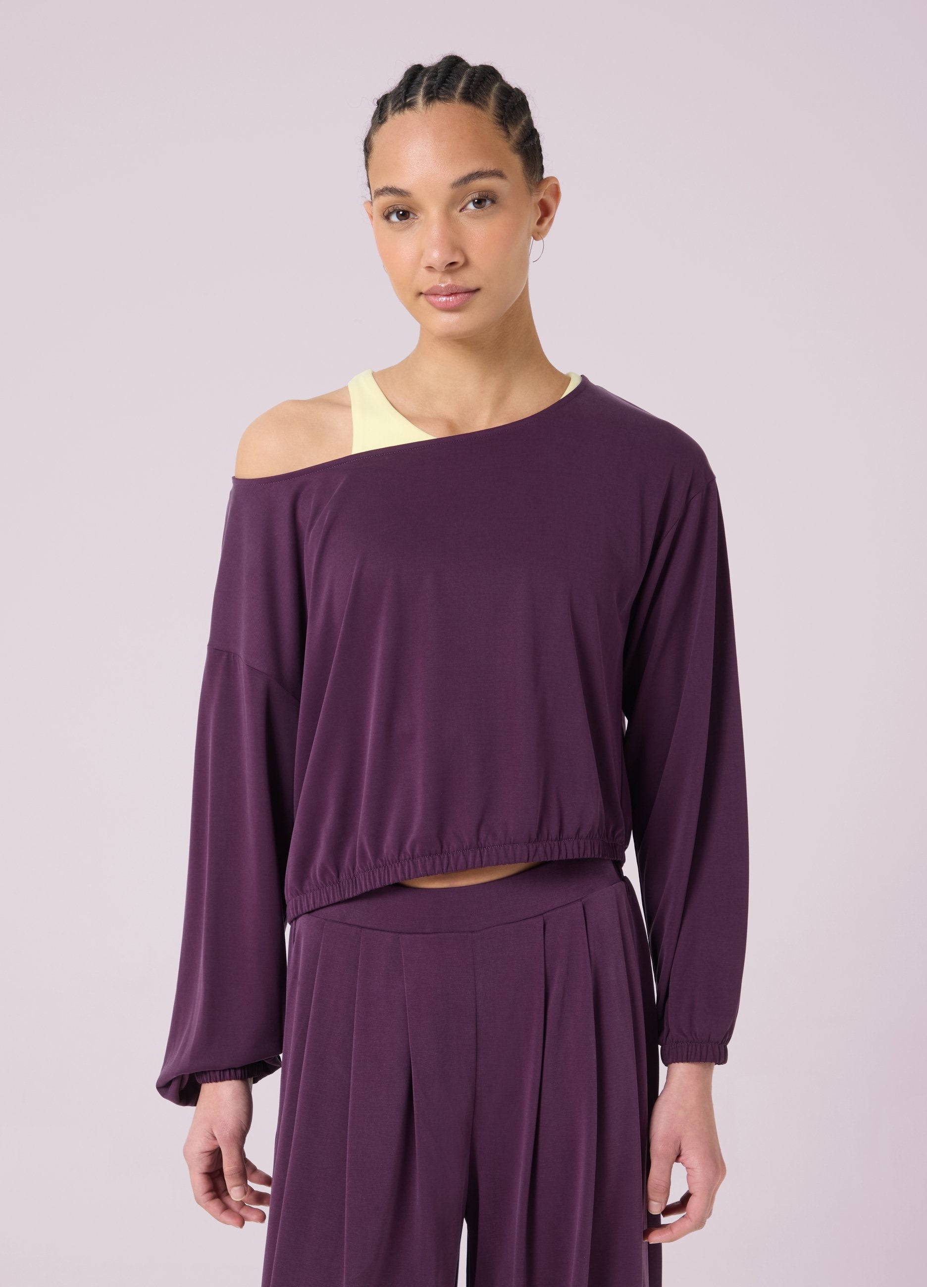 T-shirt Fluida Crop Altavia Studio