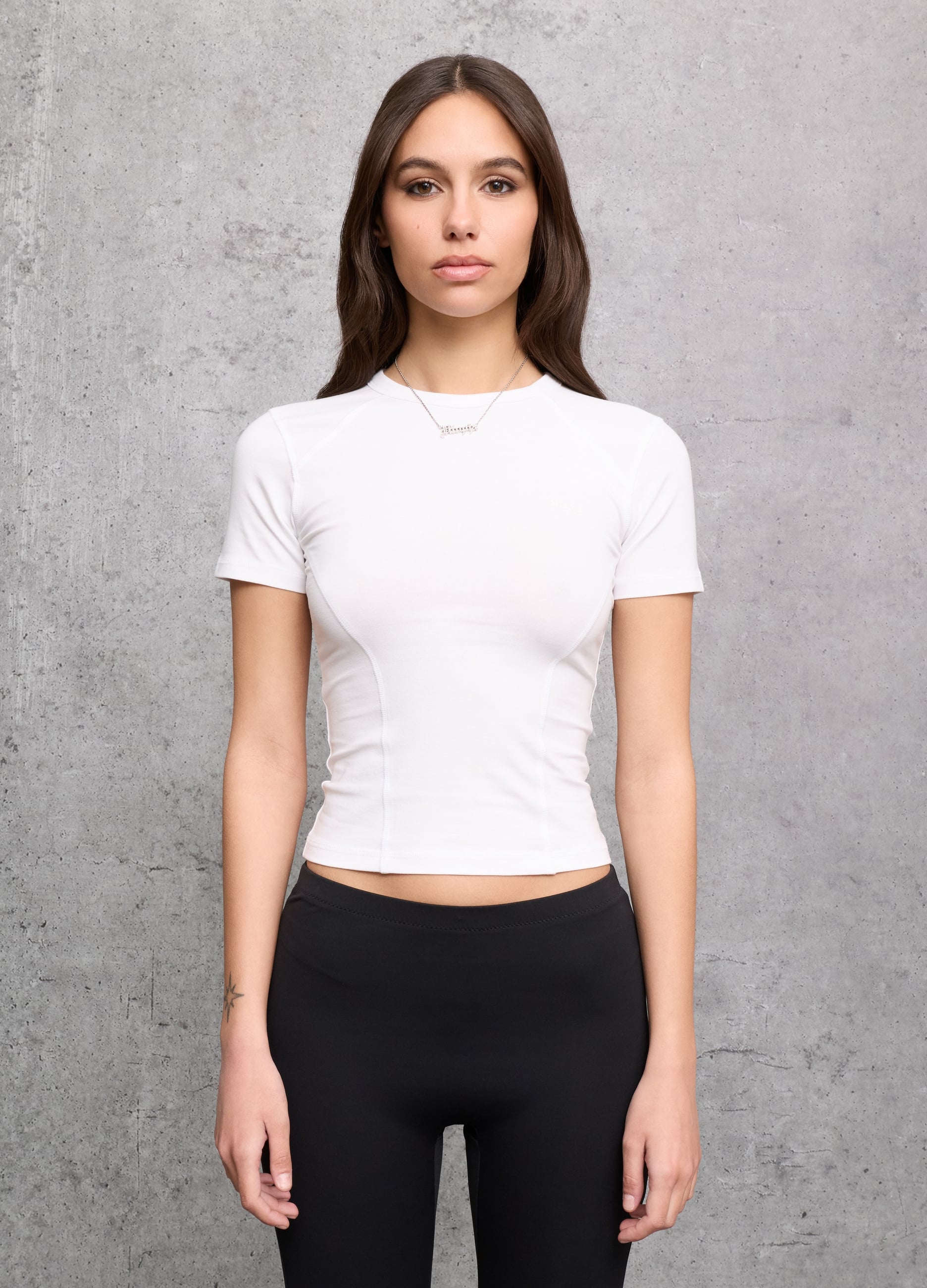 Fitted Logo T-shirt White