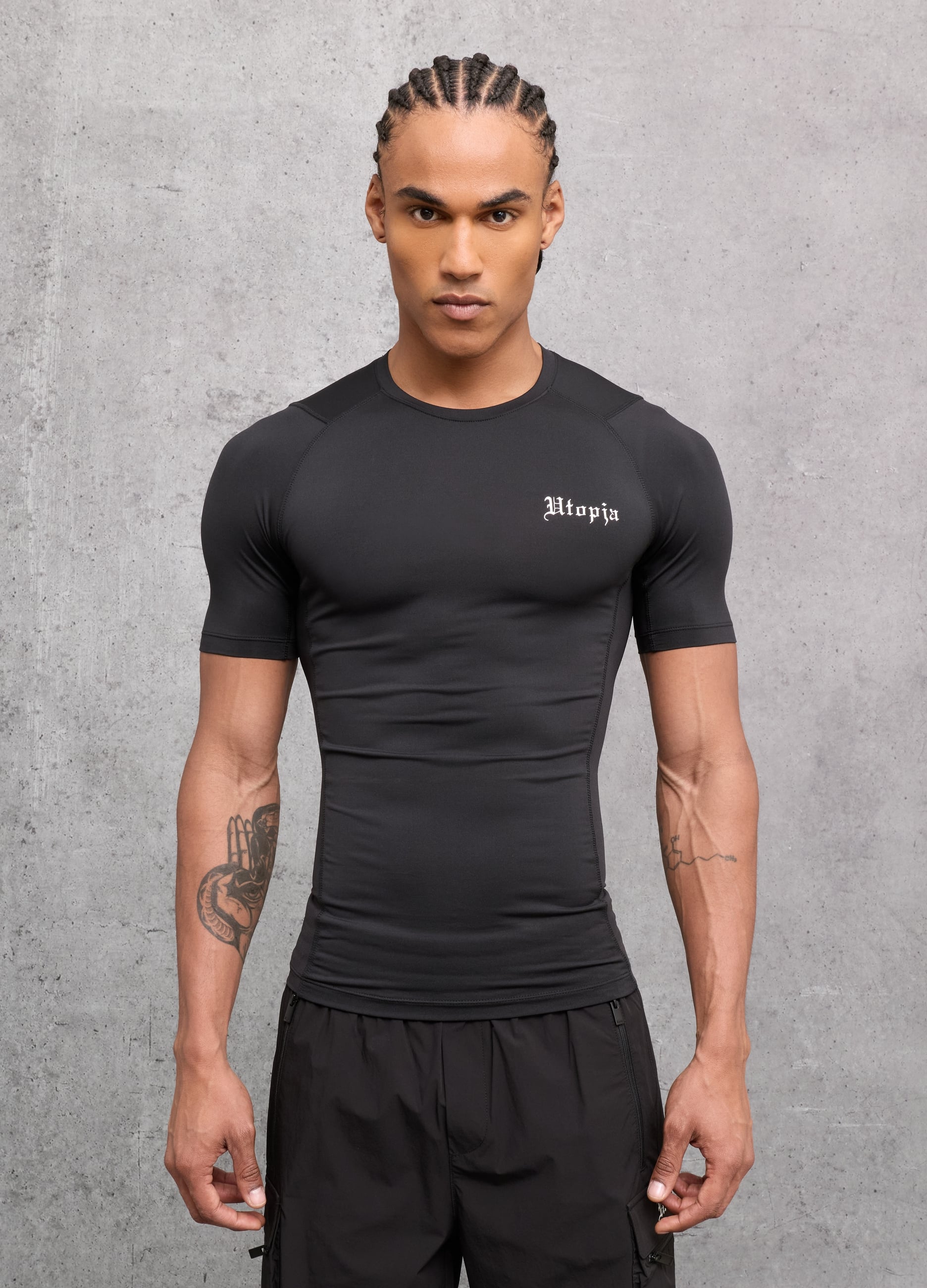 Kombat Active T-shirt Black