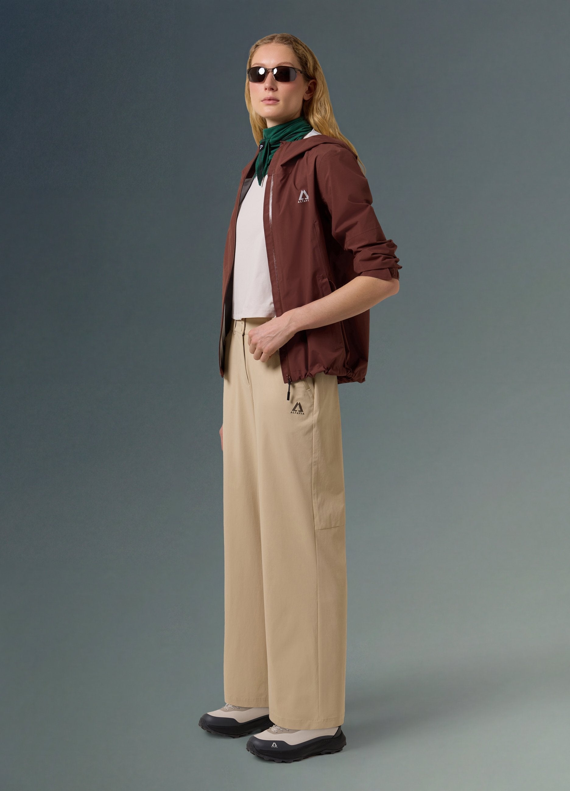 Pantaloni Da Trekking Wide Leg Altavia With Deborah Compagnoni