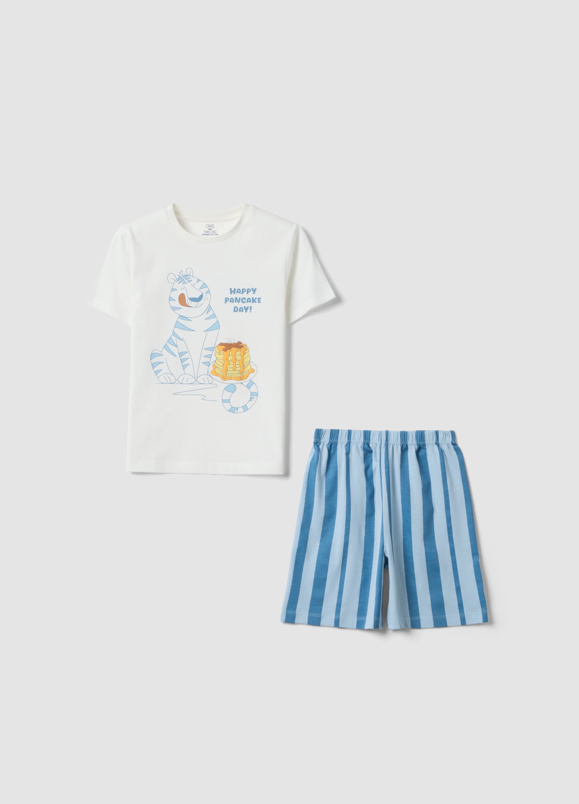 Pigiama In Puro Cotone Multicolor Da Bambino Regular Fit