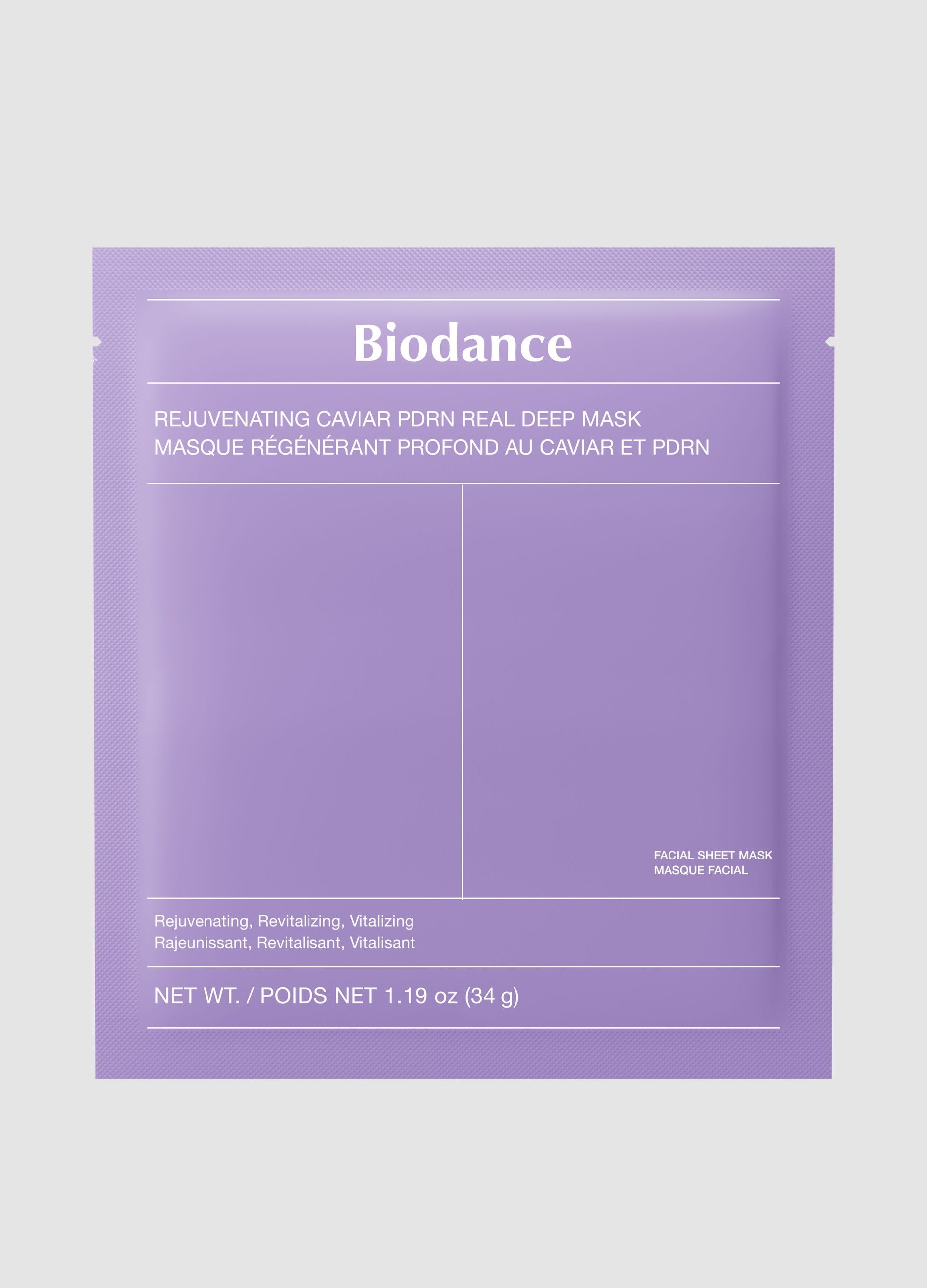 Maschera Viso In Tessuto Con Caviale. Dona Morbidezza E Comfort - Skincare Coreana