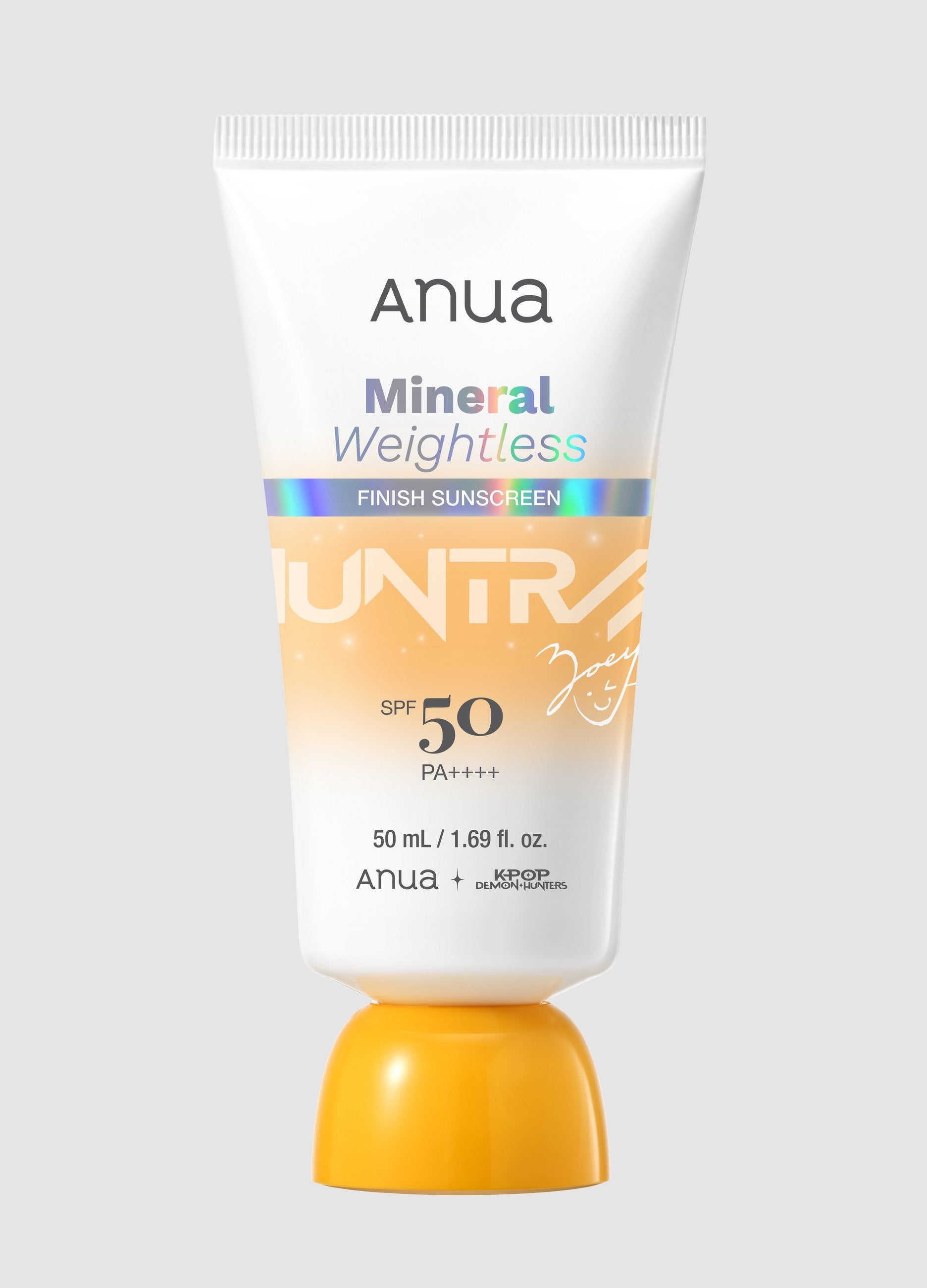 Mineral Weightless Finish Sunscreen 50ml - Anua Kpop Demon Hunters