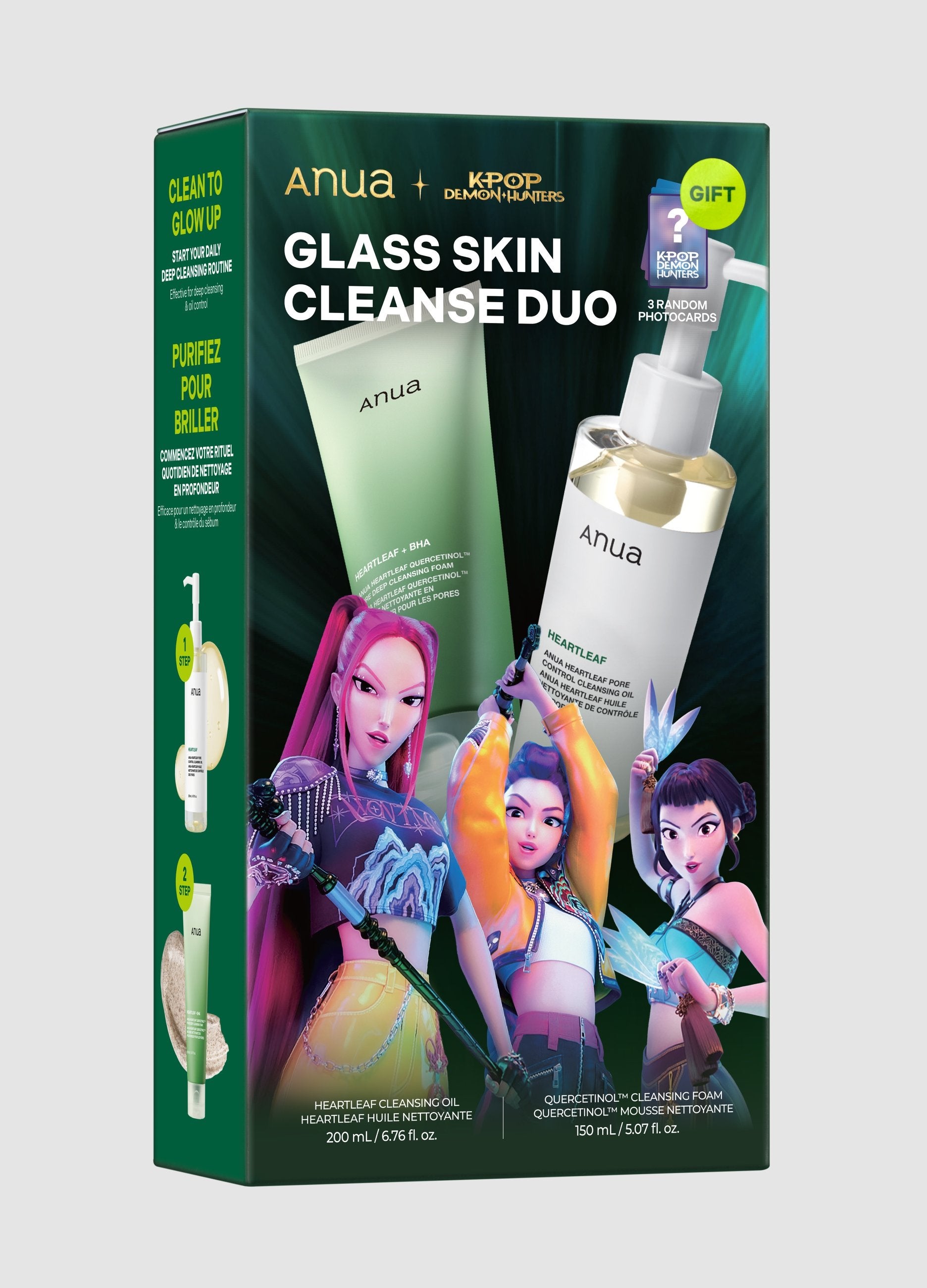 Double Cleansing Duo Set - Anua Kpop Demon Hunters