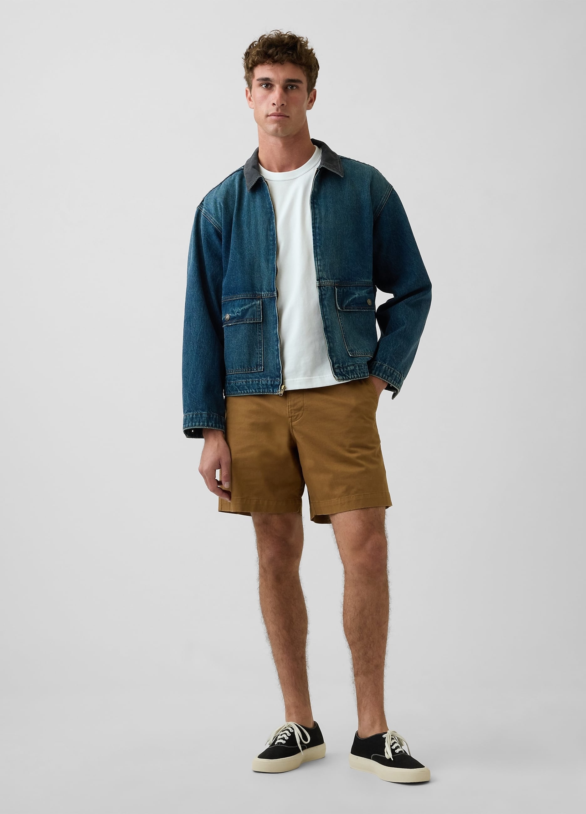 Shorts In Cotone Elasticizzato