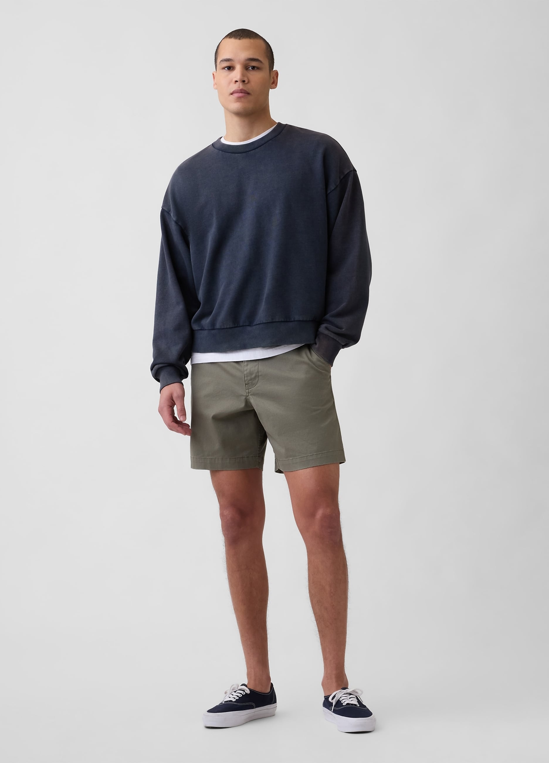 Shorts In Cotone Elasticizzato