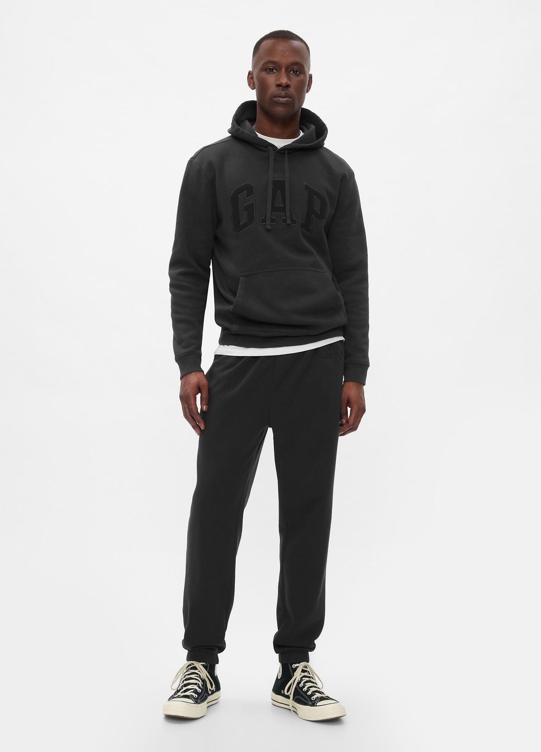 Joggers In Misto Cotone Con Logo Gap