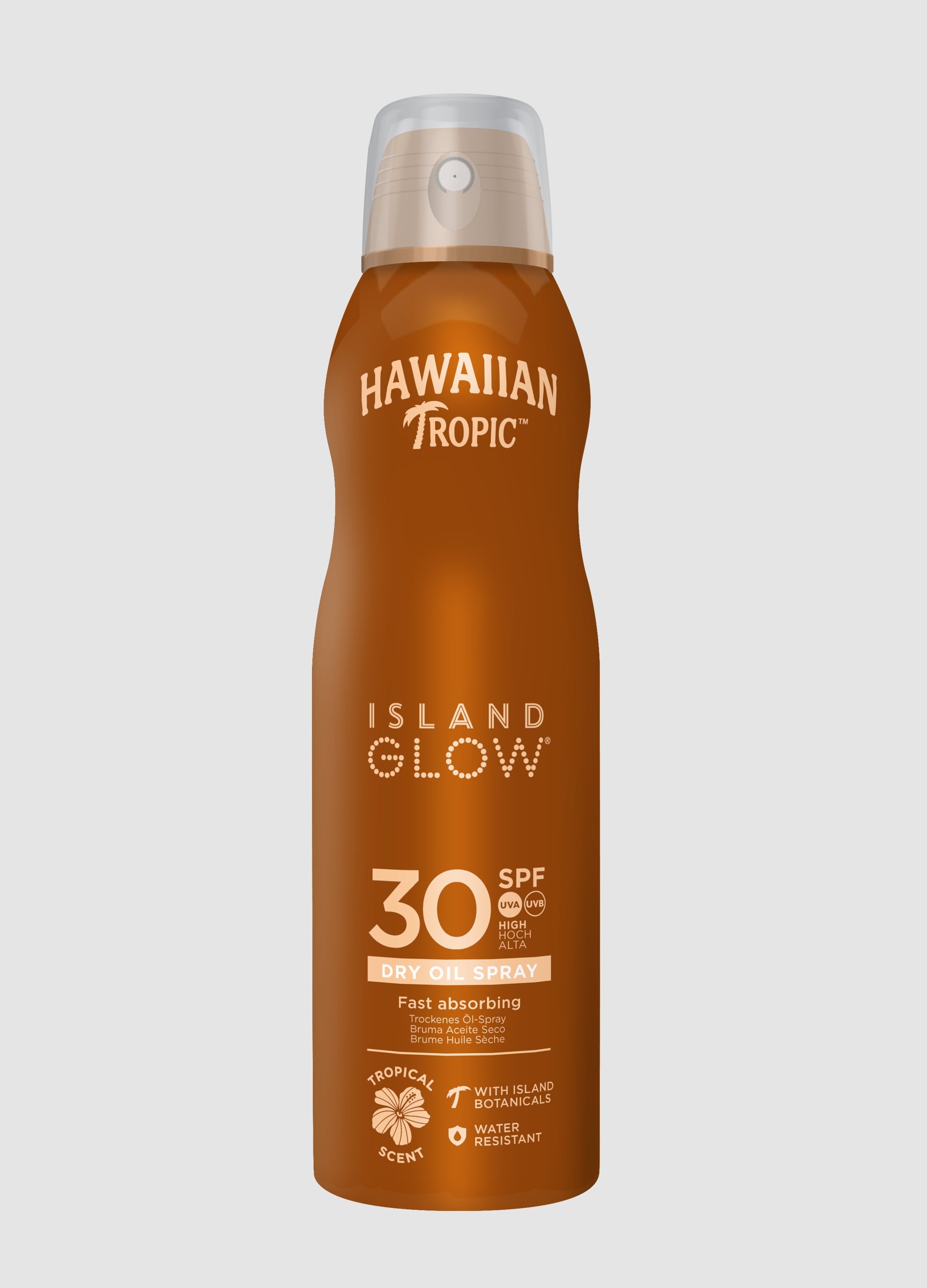 Island Glow Protection Dry Oil Can Spray Spf 30 177ml