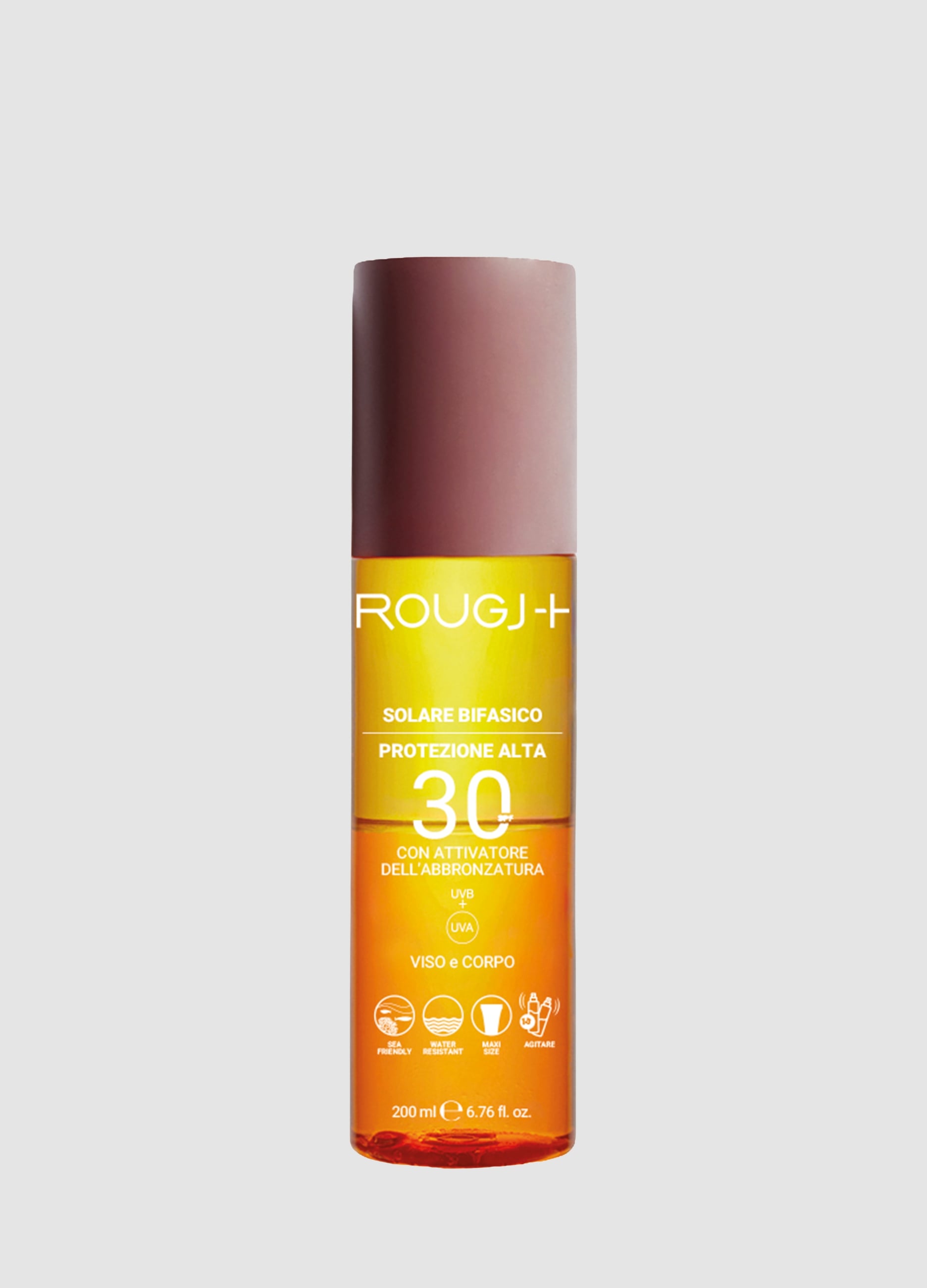 Protezione Solare Alta Con Acceleratore Di Abbronzatura Spf 30 200ml