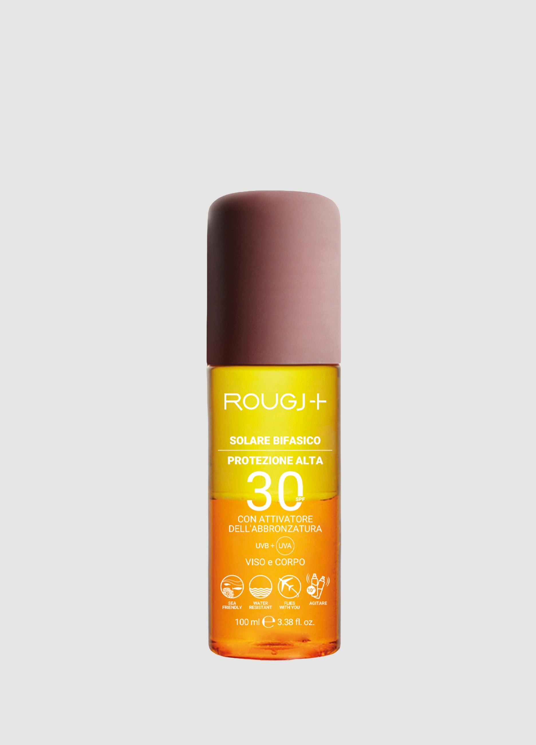 Protezione Solare Alta Con Acceleratore Di Abbronzatura Spf 30 100ml
