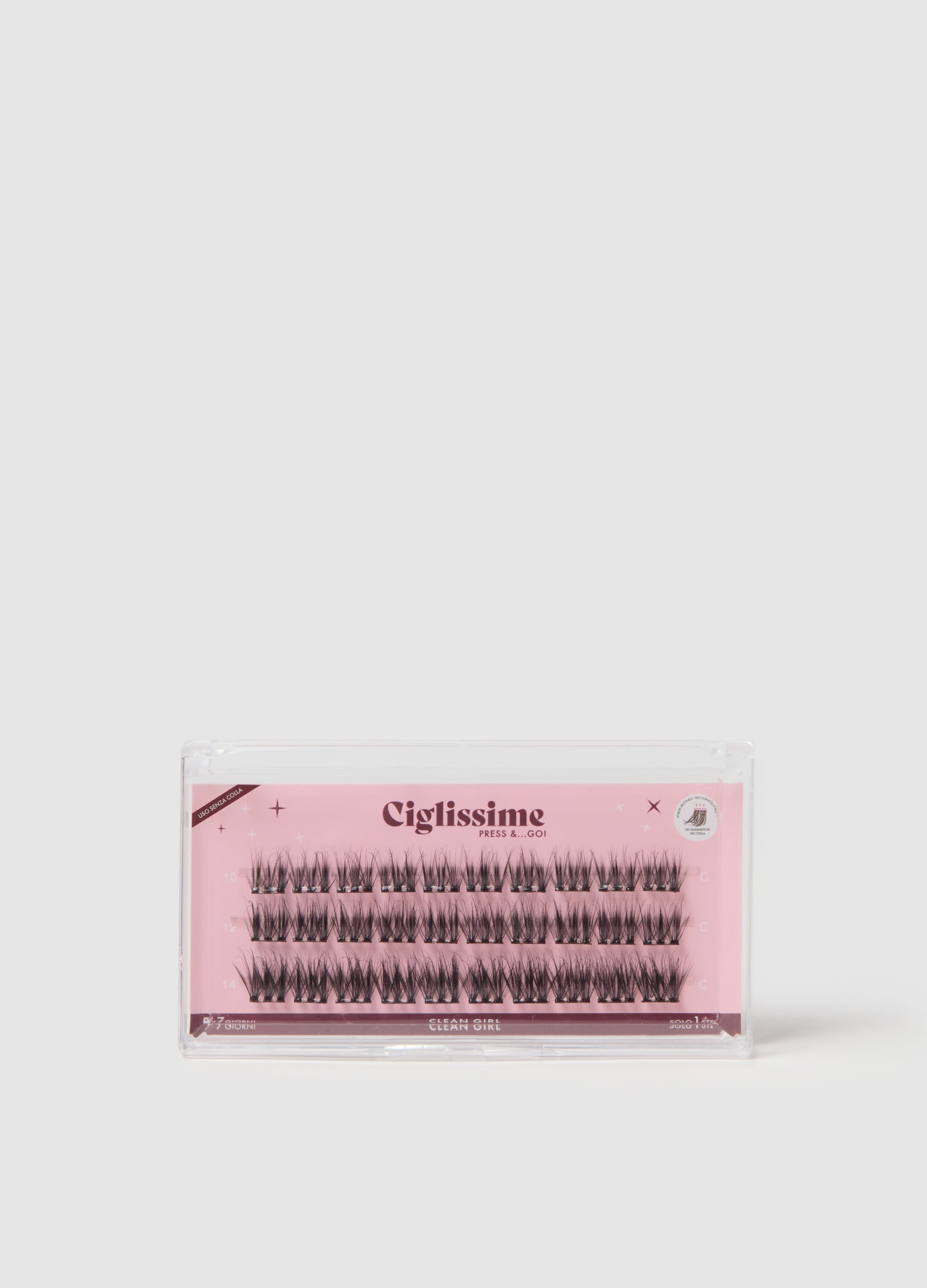 Confezione Di Ciglia Press&go Stile Clean Girl
