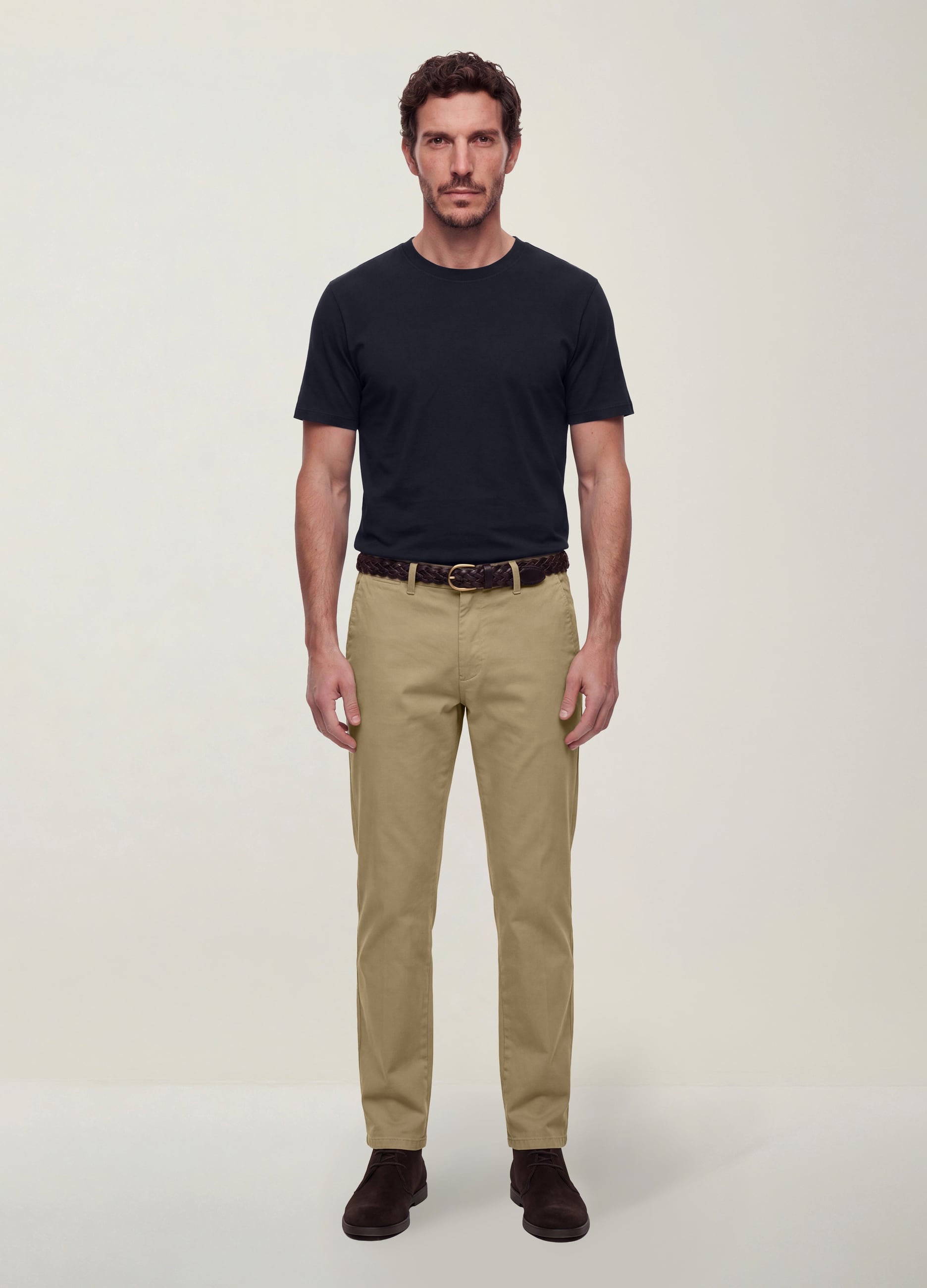 T-shirt Blu In Puro Cotone A Maniche Corte Relaxed Fit