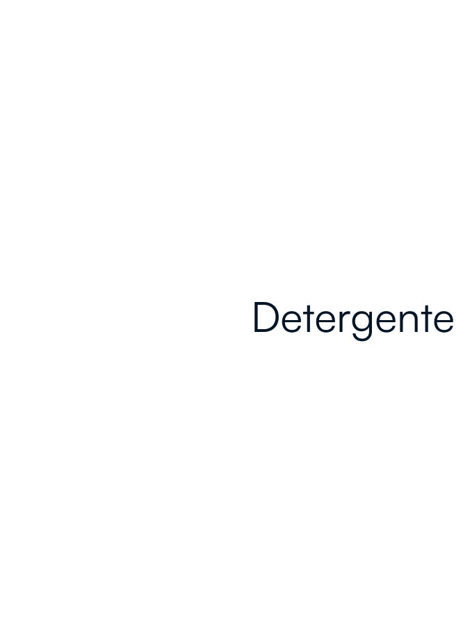 Detergente