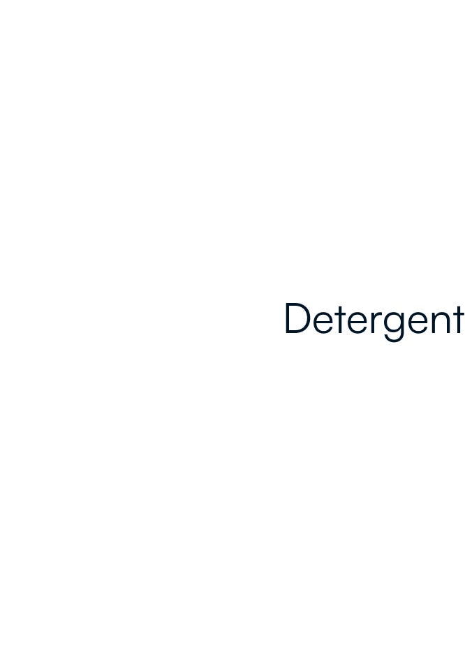 Detergent
