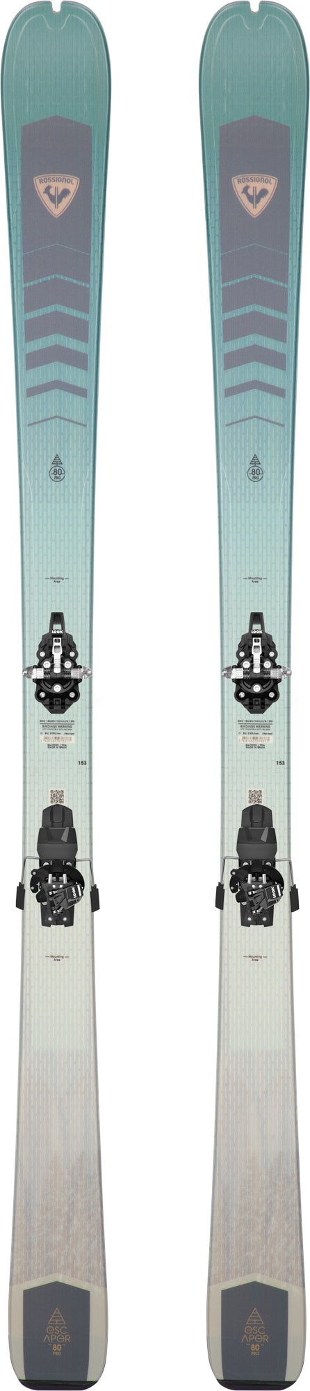 Skis de randonnée enfant ESCAPER&nbsp;W&nbsp;80
