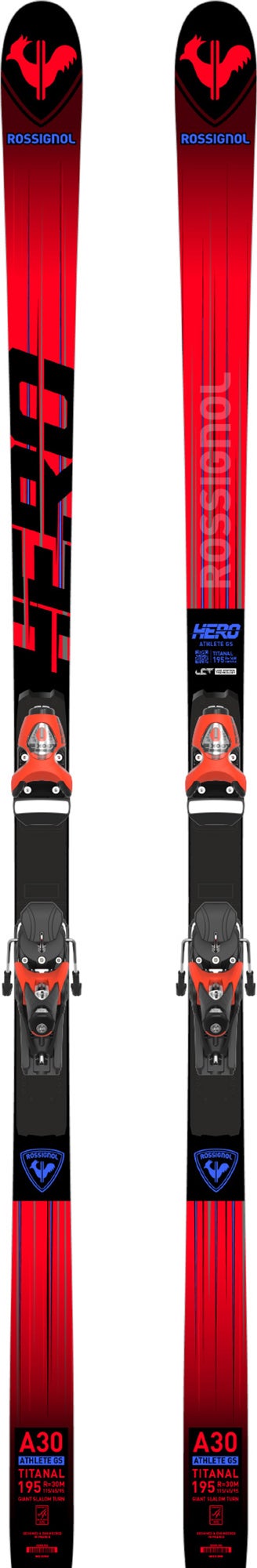 Skis racing unisexe HERO ATHLETE FIS GS&nbsp;188&nbsp;R22