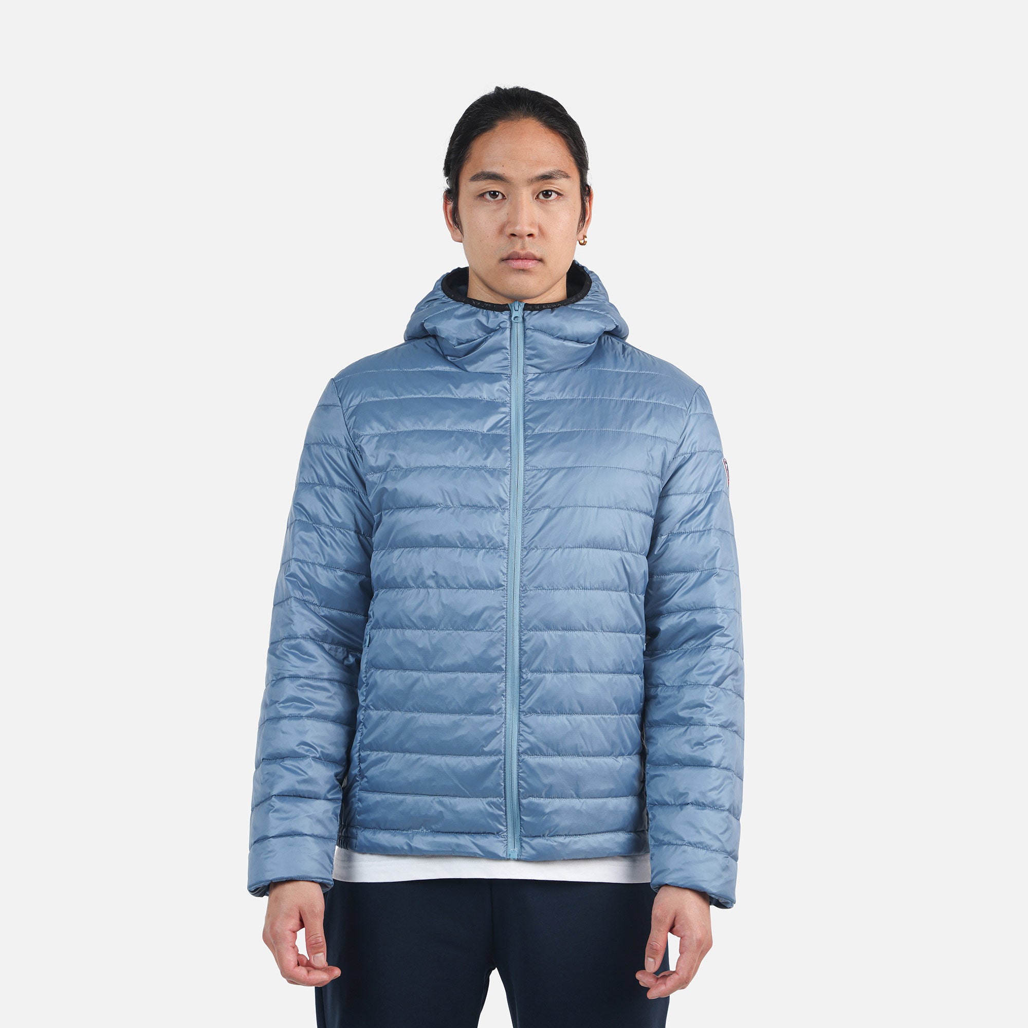 Doudoune légère à capuche pour homme