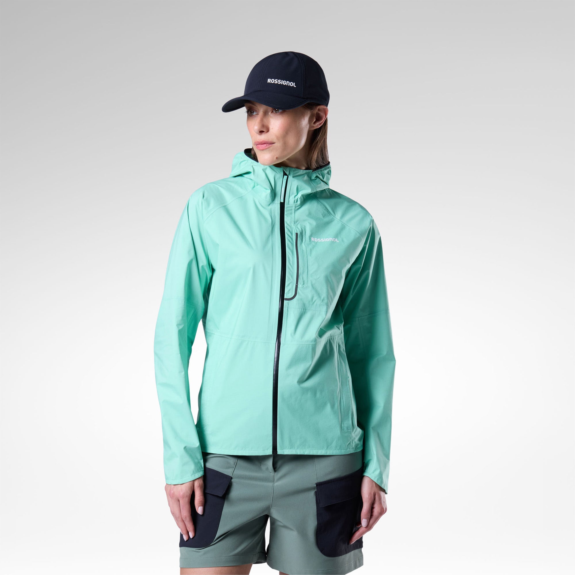Veste Shell 2,5 couches imperméable pour femmes