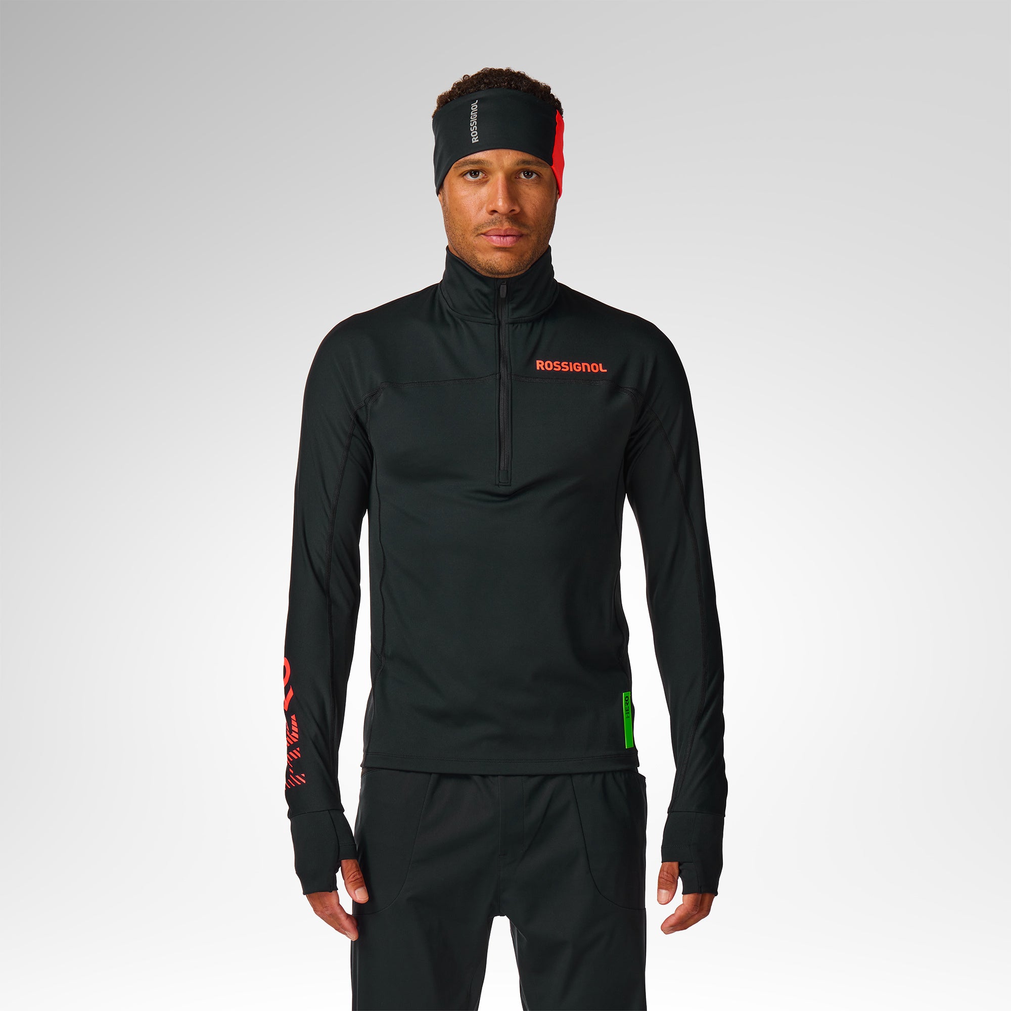 Première couche à demi-zip Hero pour hommes