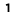 1 blanc