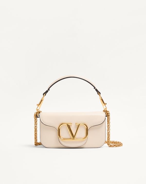 Valentino Garavani Locò Small Shoulder Bag In Calfskin