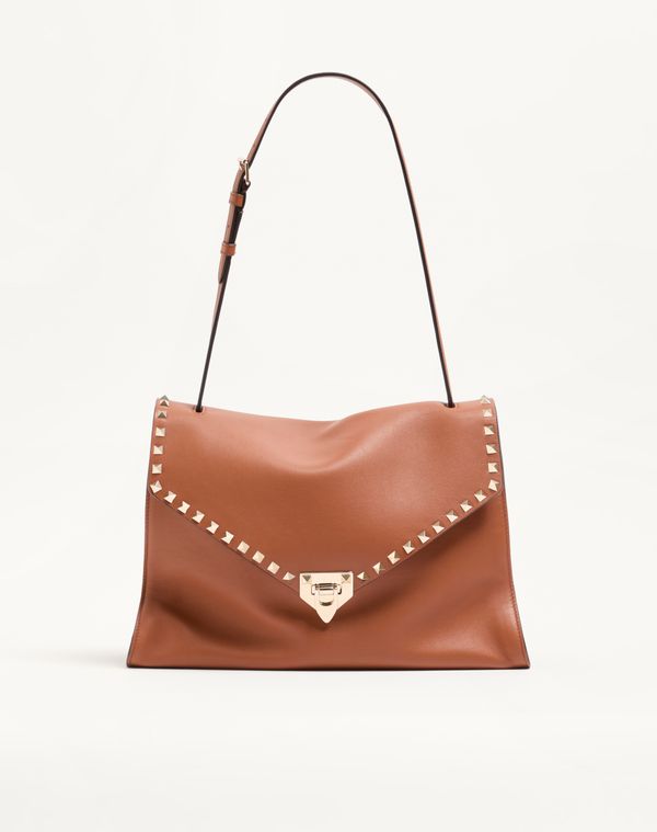 Valentino Garavani Rockstud Maxxing medium shoulder bag in smooth calfskin