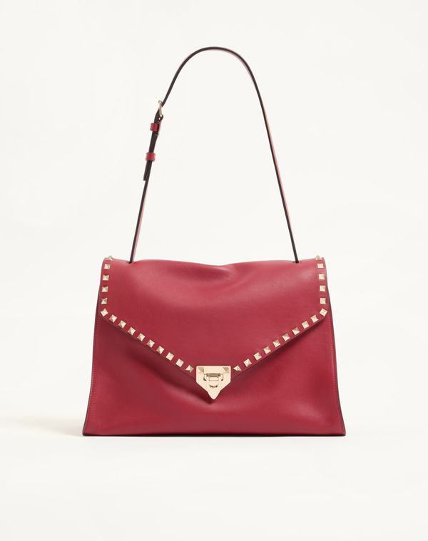 Valentino Garavani Rockstud Maxxing medium shoulder bag in smooth calfskin
